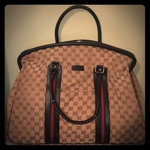 Vintage Gucci dufflebag